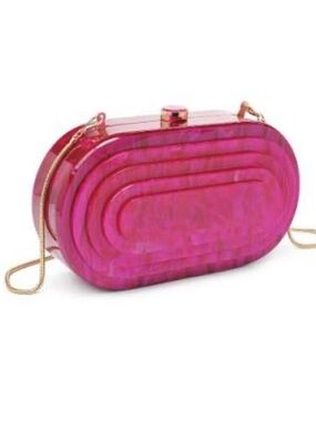 Urban Expressions Acrylic Evening Clutch